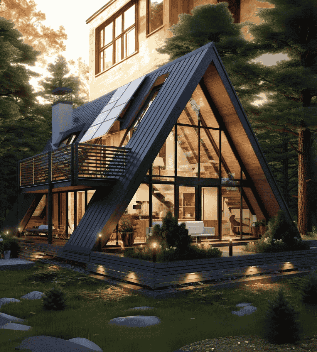 A-Frame Cottages